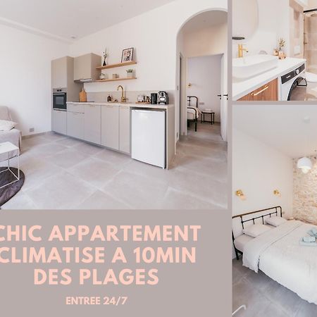 Apartament Chic T2 Climatise Proche Plages Châteauneuf-lès-Martigues Zewnętrze zdjęcie