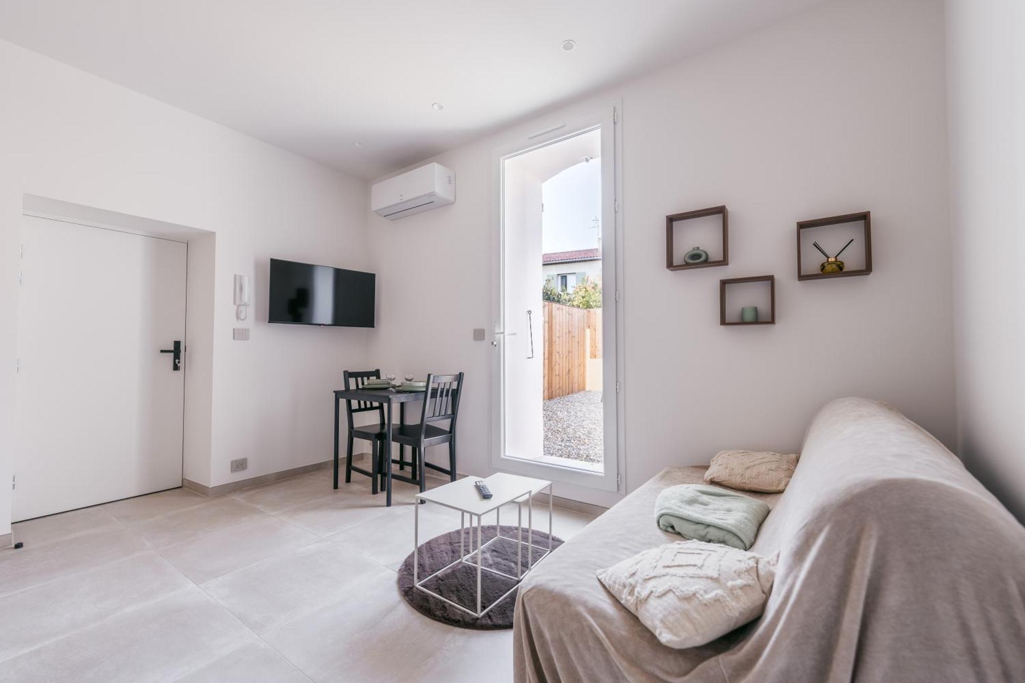 Apartament Chic T2 Climatise Proche Plages Châteauneuf-lès-Martigues Zewnętrze zdjęcie